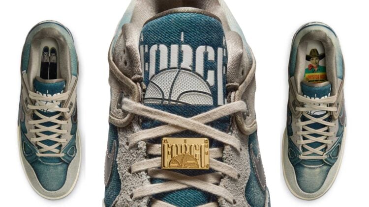 Levi’s, Nigo and Nike Collab For New Air Force 3 Low Sneaker