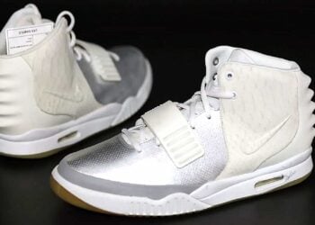 Nike Air Yeezy 2 “Silver/White” sample