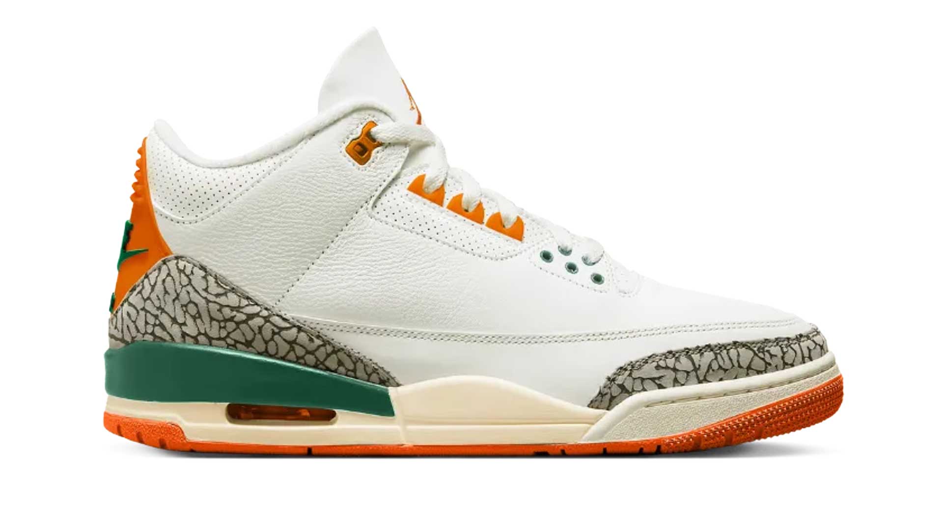 SoleFly x Air Jordan 3 "Miami Hurricanes"
