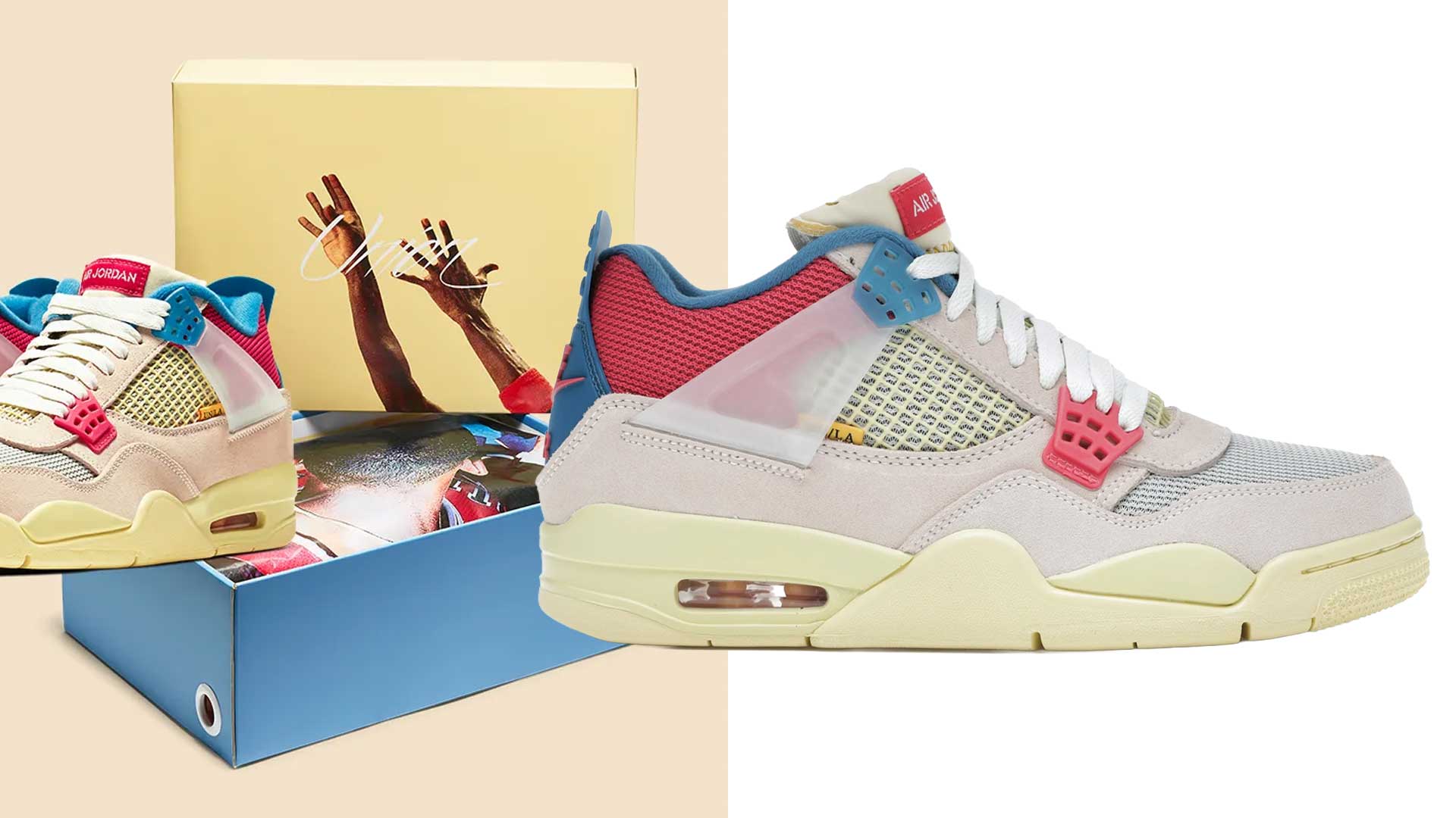 Union x Air Jordan 4 "Guava Ice"