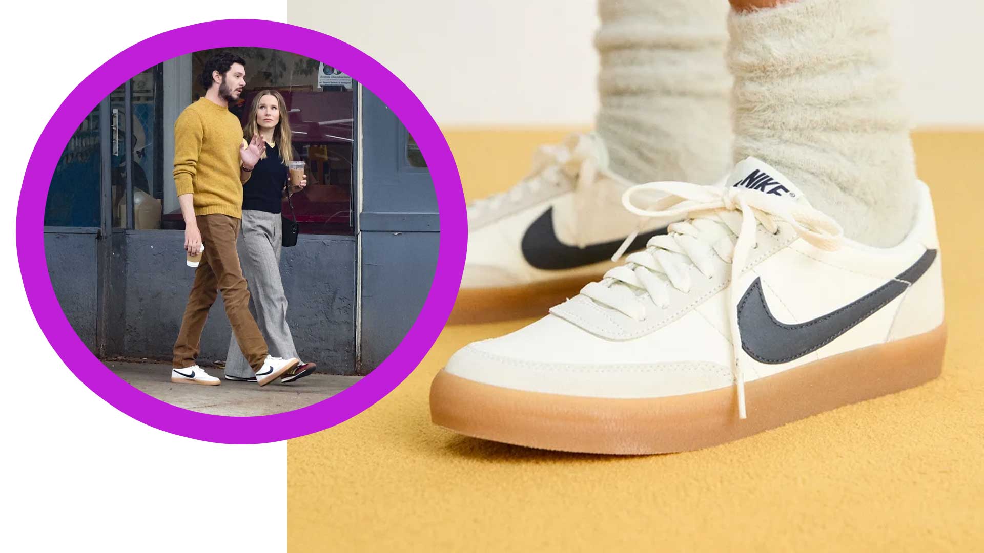 Adam Brody in Nike Killshot 2