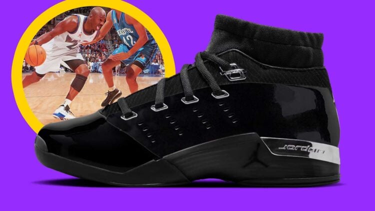 Air Jordan 17 Low “Black Patent”