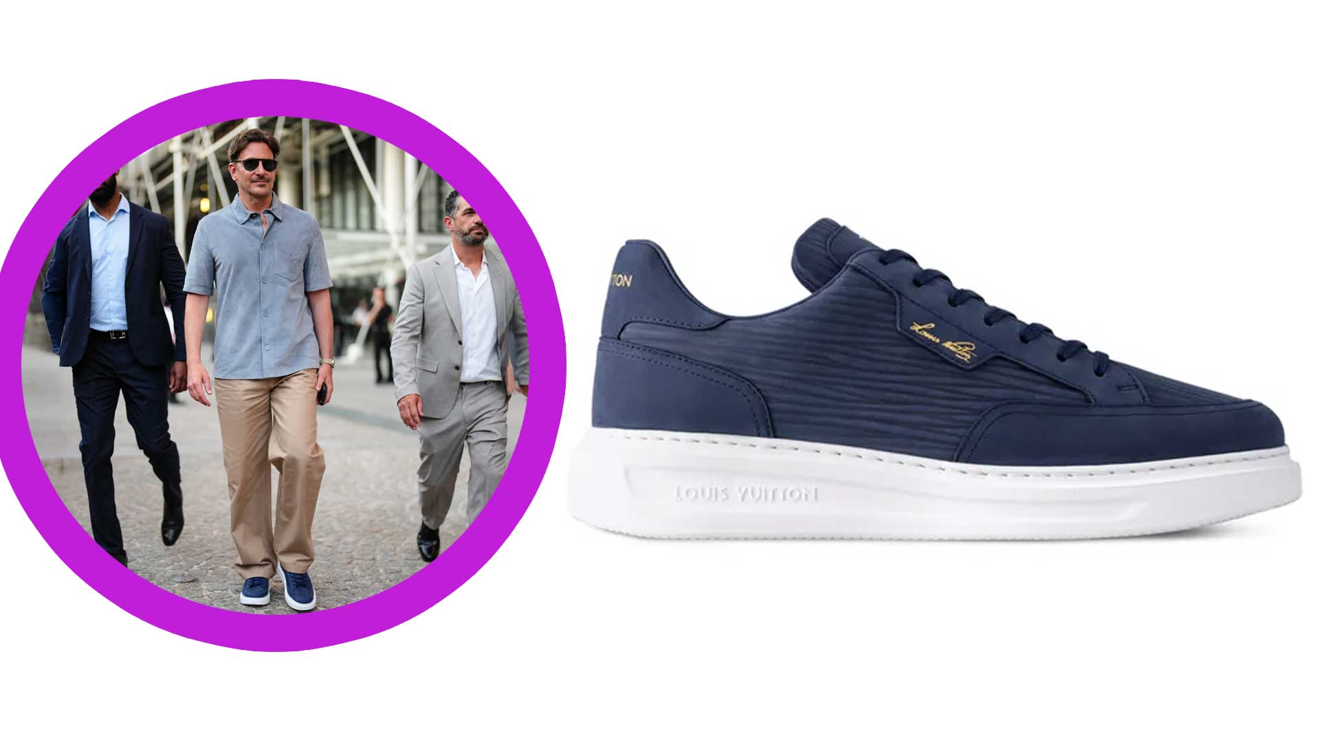 Bradley Cooper in Louis Vuitton Beverly Hills