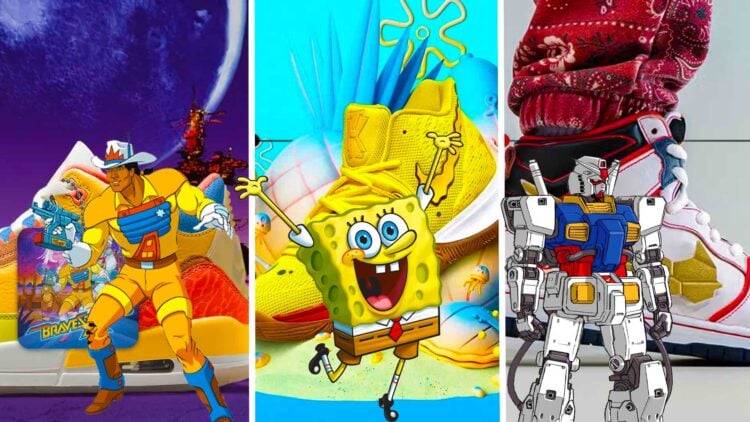 Cartoon Nike Sneakers