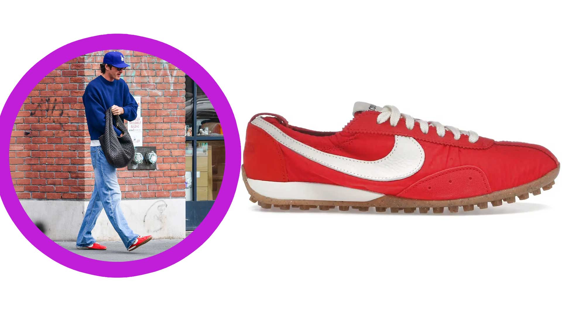 Jacob Elordi in Jacquemus x Nike Moon Shoe