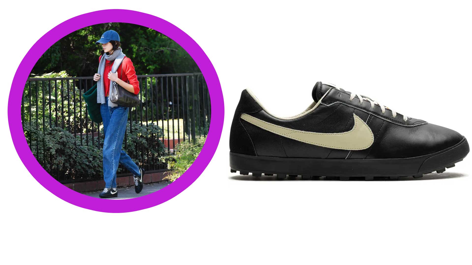 Kaia Gerber in Bode x Nike Astro Grabber