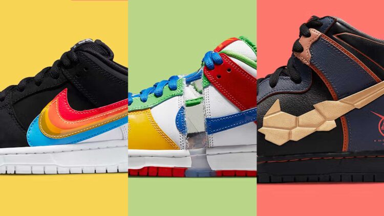 Nike SB Dunks From the Striped Box Era