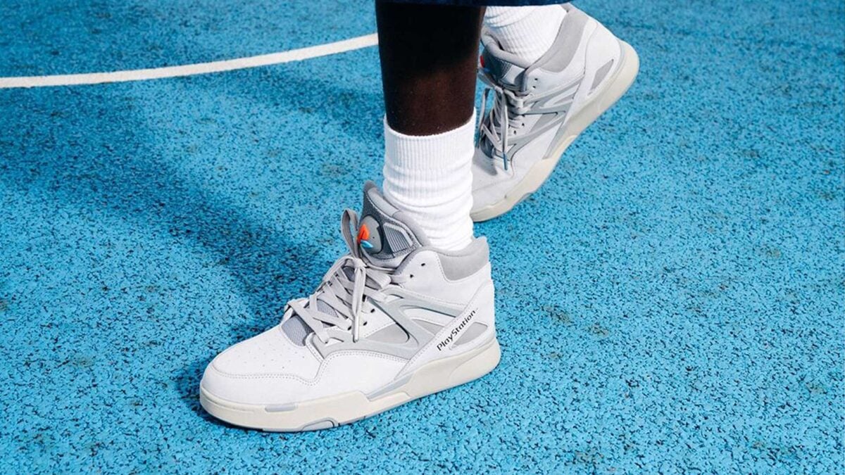 PlayStation x Reebok Pump Omni Zone II Light Grey