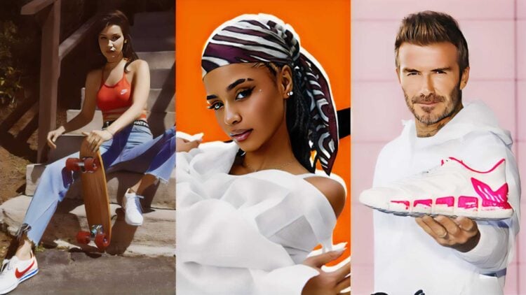 sneakers worn by celebrities in 2025