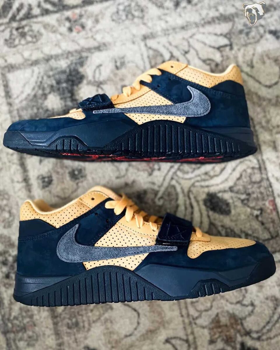 Travis Scott Jordan Jumpman Jack “Navy/Yellow”