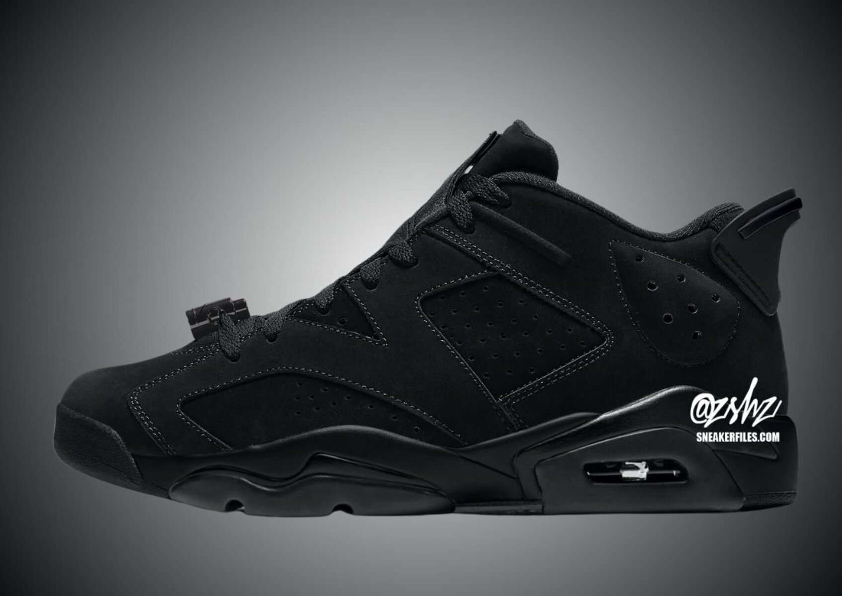 Air Jordan 6 Low “Blackout”