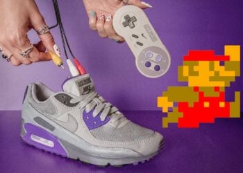 AIR SNES Nike Sneakers Let You Play Classic Nintendo Games