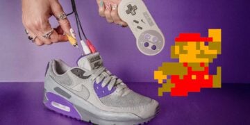 AIR SNES Nike Sneakers Let You Play Classic Nintendo Games