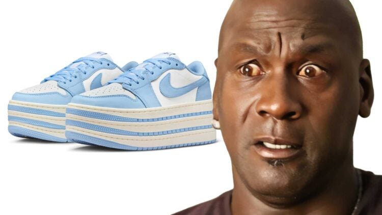 Air Jordan 1 Triple Stack Psychic Blue/Psychic Blue/White/Sail