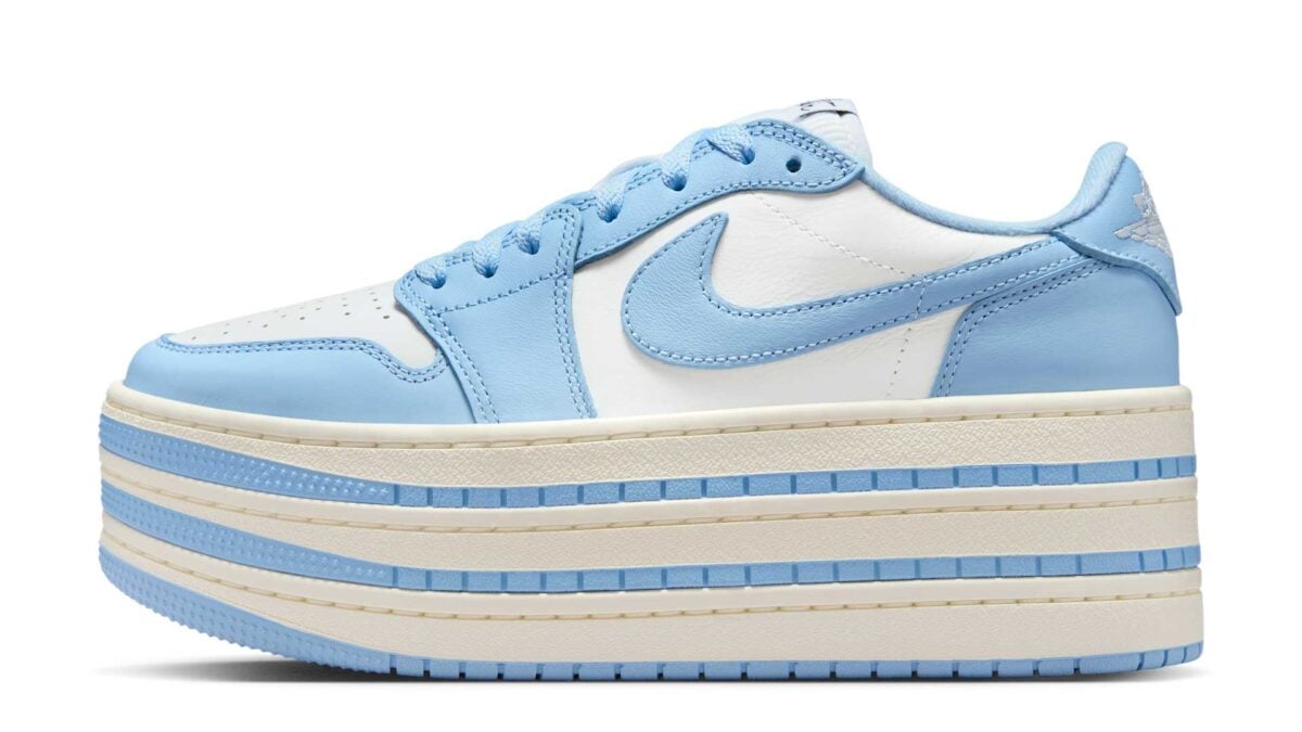 Air Jordan 1 Triple Stack Psychic Blue/Psychic Blue/White/Sail