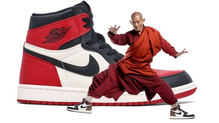 Tibetan Monks Sneakerheads Air Jordans