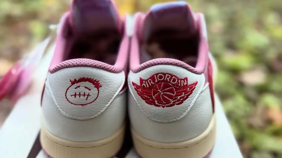 Travis Scott’s Air Jordan 1 Low ‘Shy Pink’