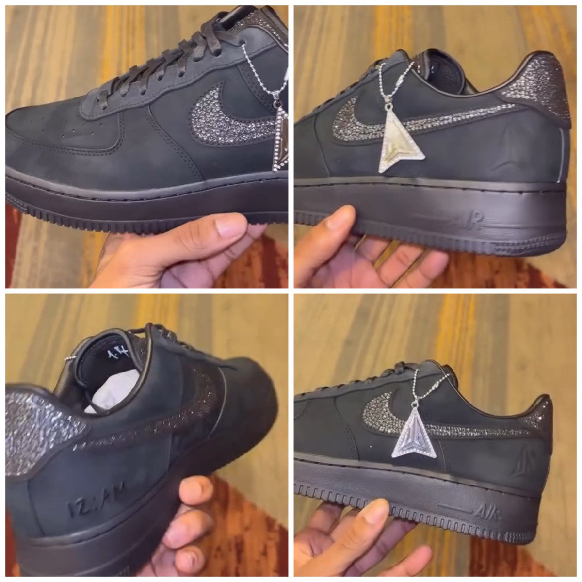 Ja Morant x Nike Air Force 1 Low "Swarovski"