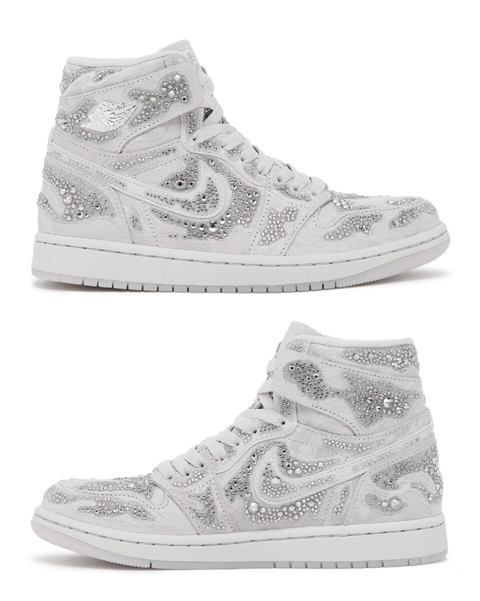 Swarovski x Air Jordan 1 High OG “Vast Grey”
