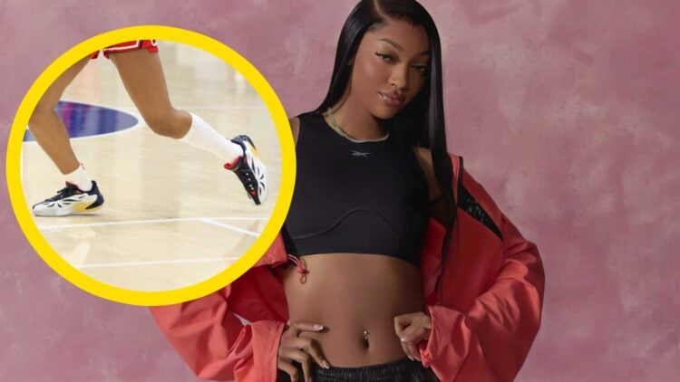 Angel Reese Team USA camp Stars & Stripes Reebok Angel 1 PE