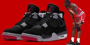 Michael Jordan Air Jordan 4 “Bred” 2026