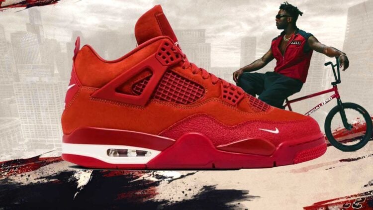 Nigel Sylvester Jordan 4 Brick by Brick