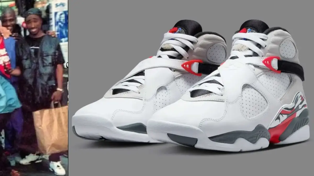 2Pac Jordan 8 Hare