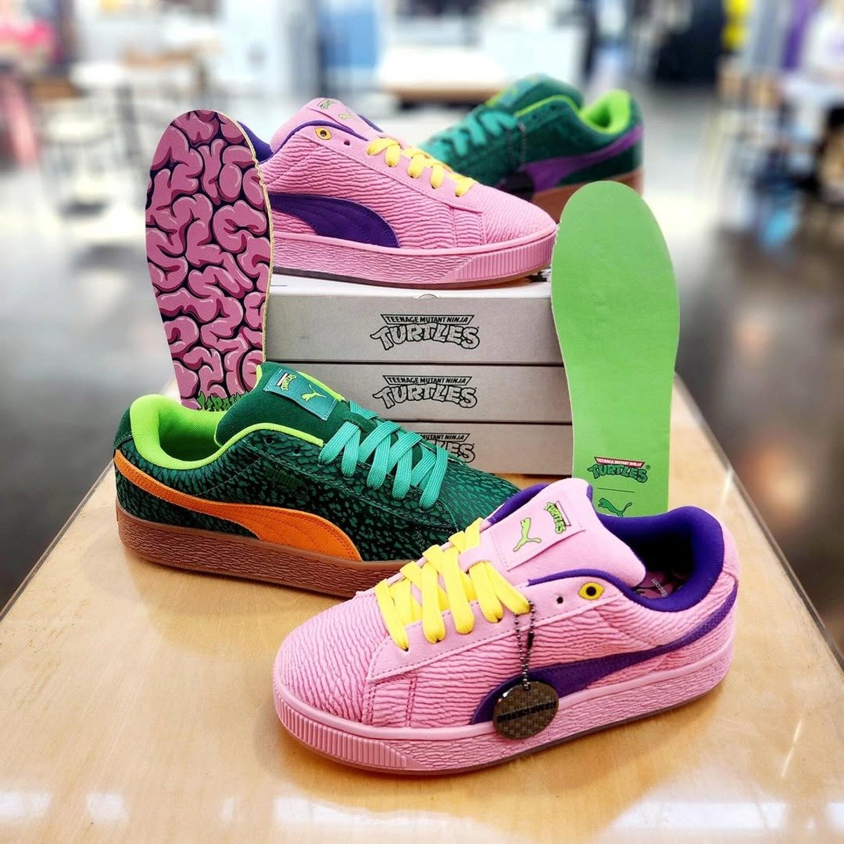 PUMA Suede x TMNT Sneakers

