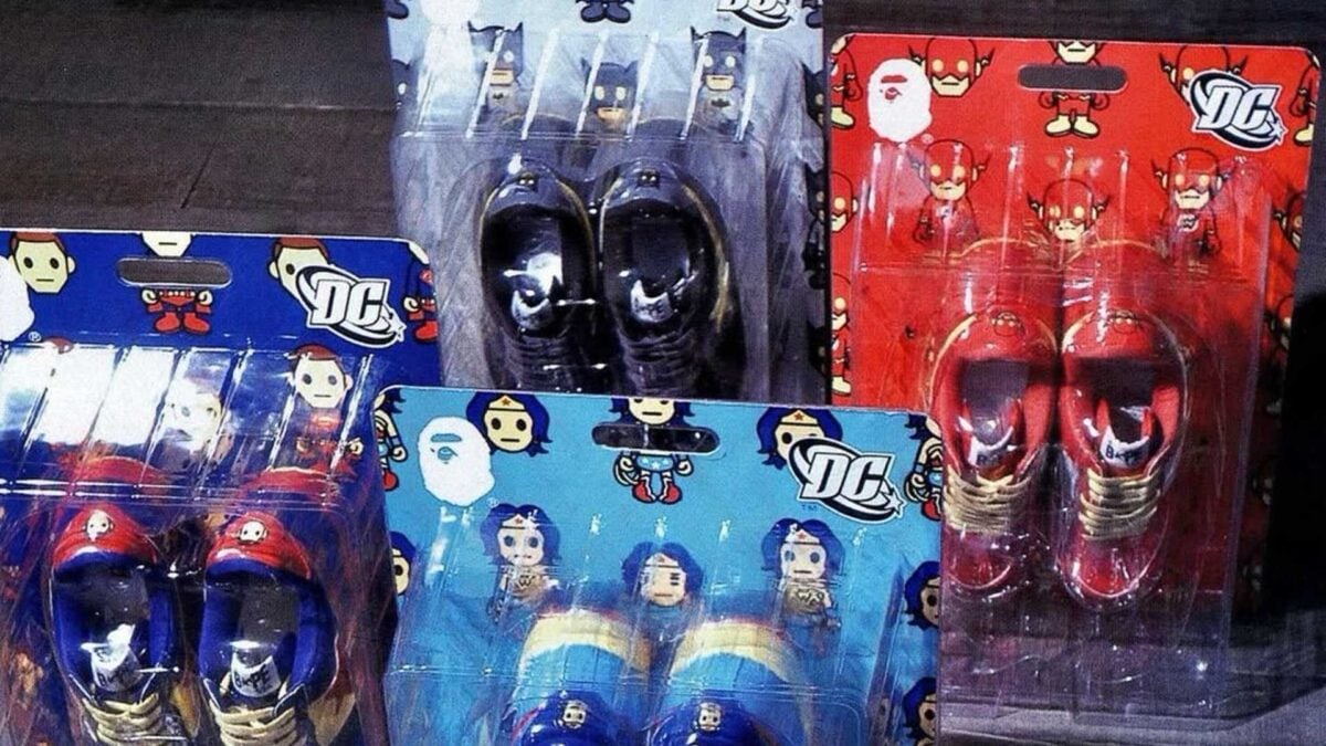 DC COMICS x BAPE BAPESTA Collection