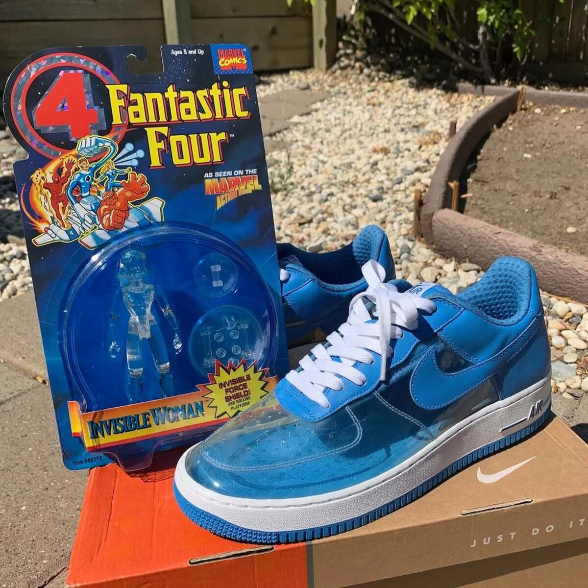 Nike Air Force 1 "Invisible Woman"