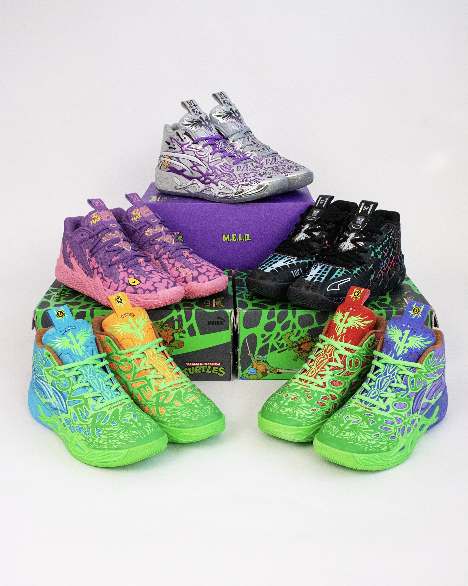 Melo x TMNT Sneakers