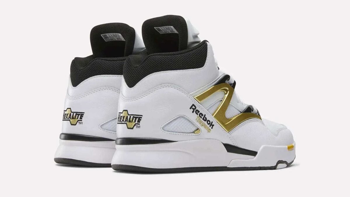 Reebok Pump Omni Zone II “Metallic Gold” Sneakers