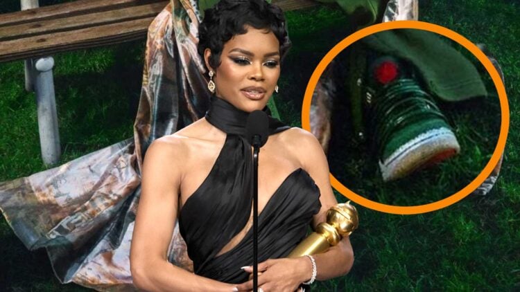Teyana Taylor Debuts 'Concrete Rose' Air Jordan 3 After Her Golden Globe Win