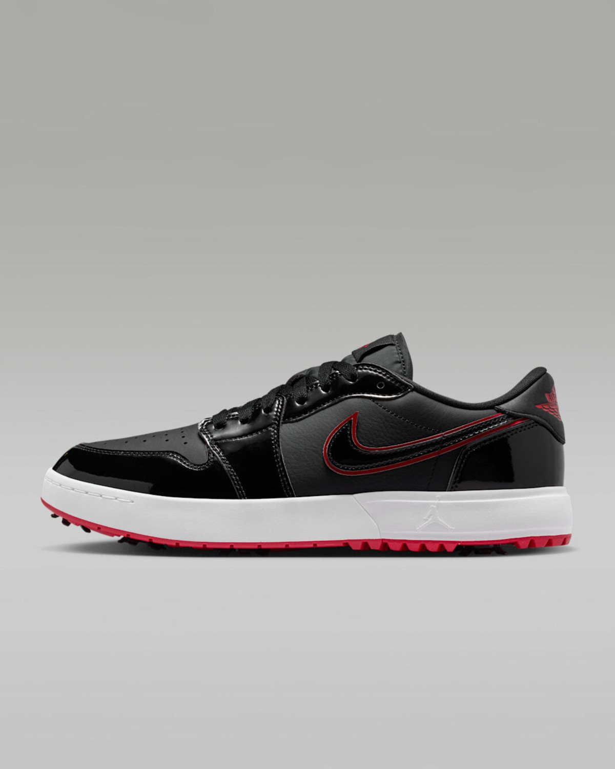 Air Jordan 1 Low G Spiked "Bred"