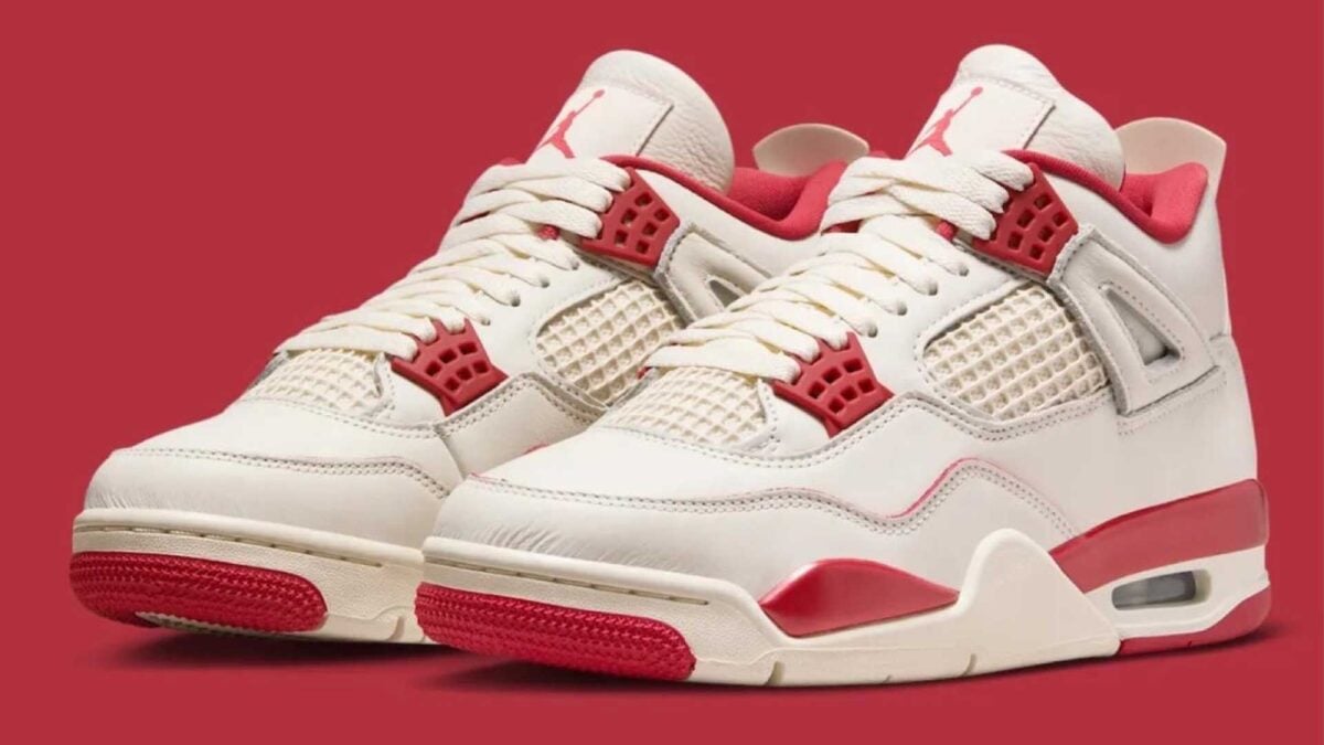 Air Jordan 4 “Valentine’s Day” (Sierra Red)