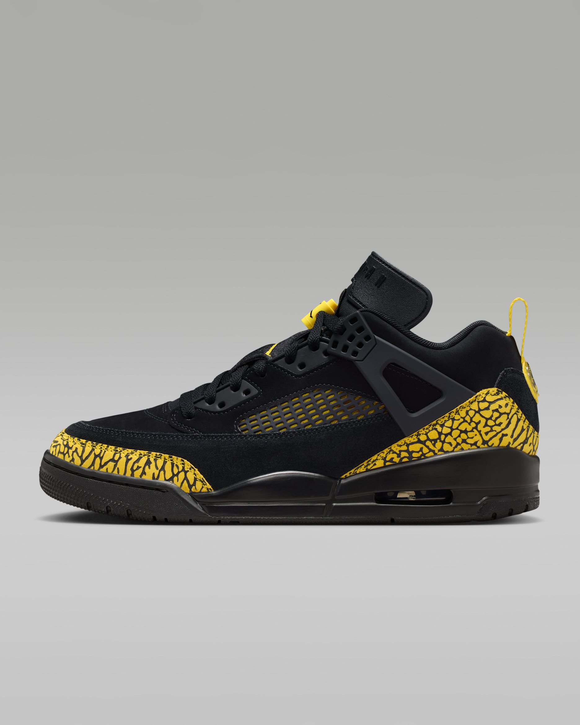 Jordan Spizike Low "Black/Yellow"