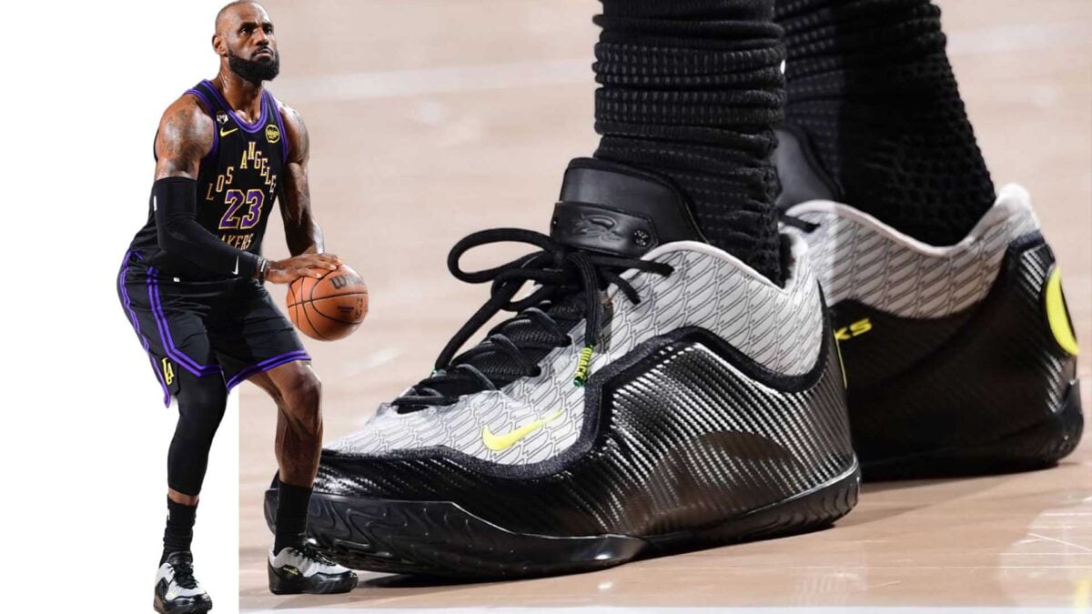 LeBron James debuted a new “Oregon” Nike LeBron 23 PE