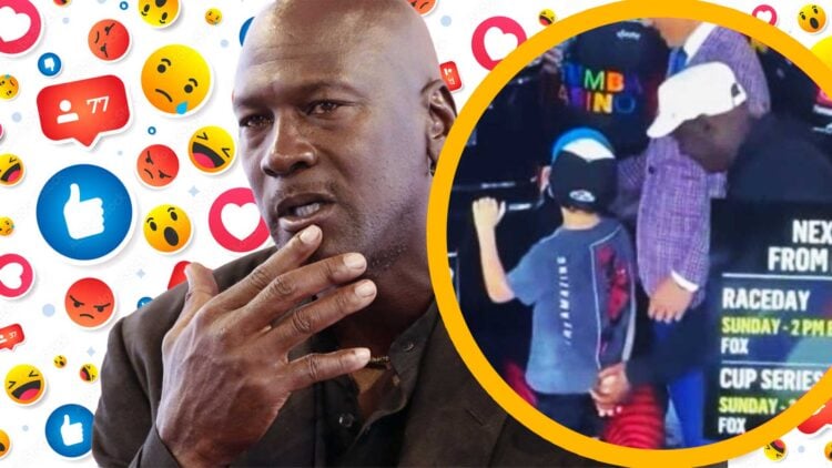 Michael Jordan Sparks Backlash After Viral NASCAR Clip With Young Boy