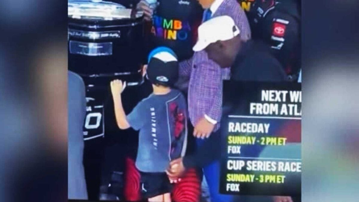 Michael Jordan is facing backlash over a viral video.NASCAR on Fox