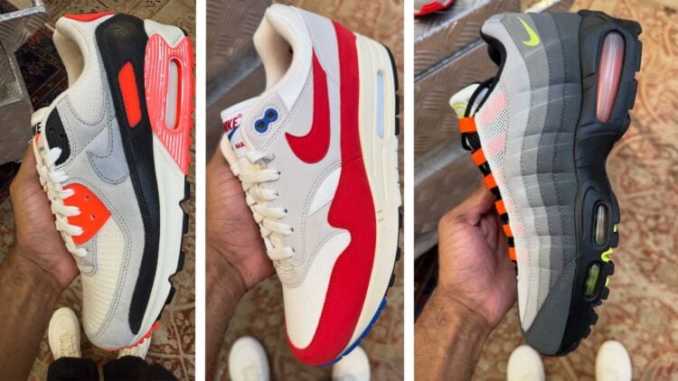 Nike Air Max 95 Lost Samples collection