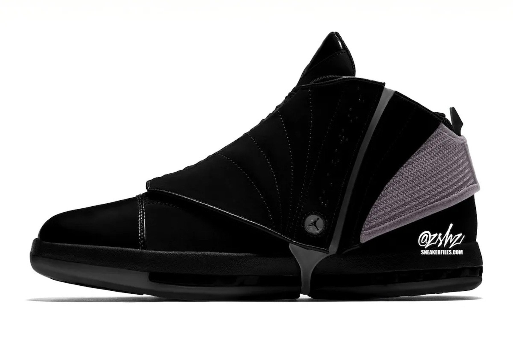 air jordan 16 black pack