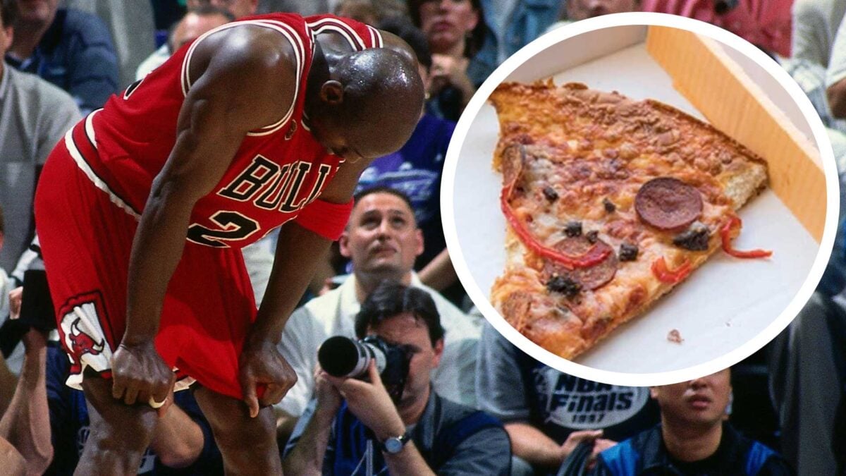 michael jordan flu game pizza food poisoning