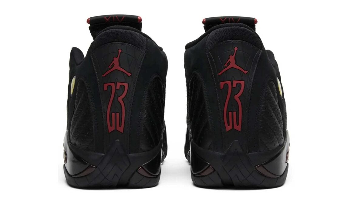 2018 Air Jordan 14 “Last Shot” [487471-003] (heel)