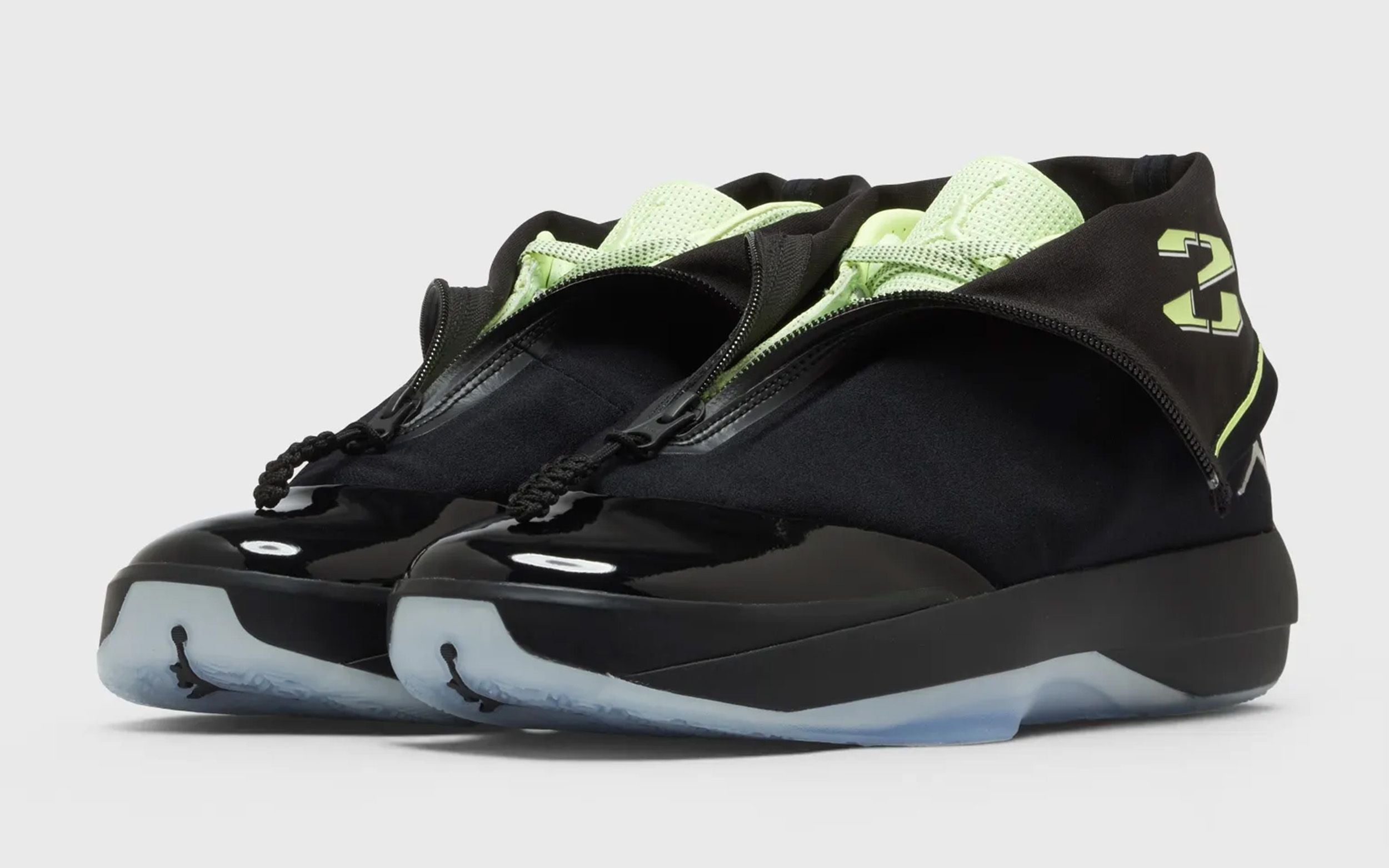 Air Jordan 40/28 "Black/Barely Volt"