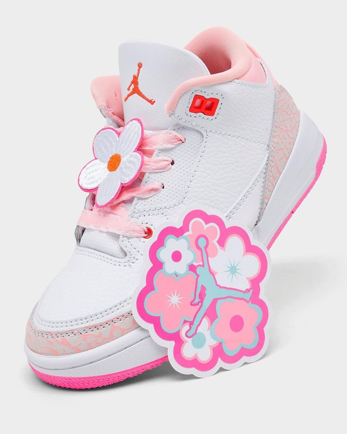 Air Jordan 3 GS "Spring Flowers"