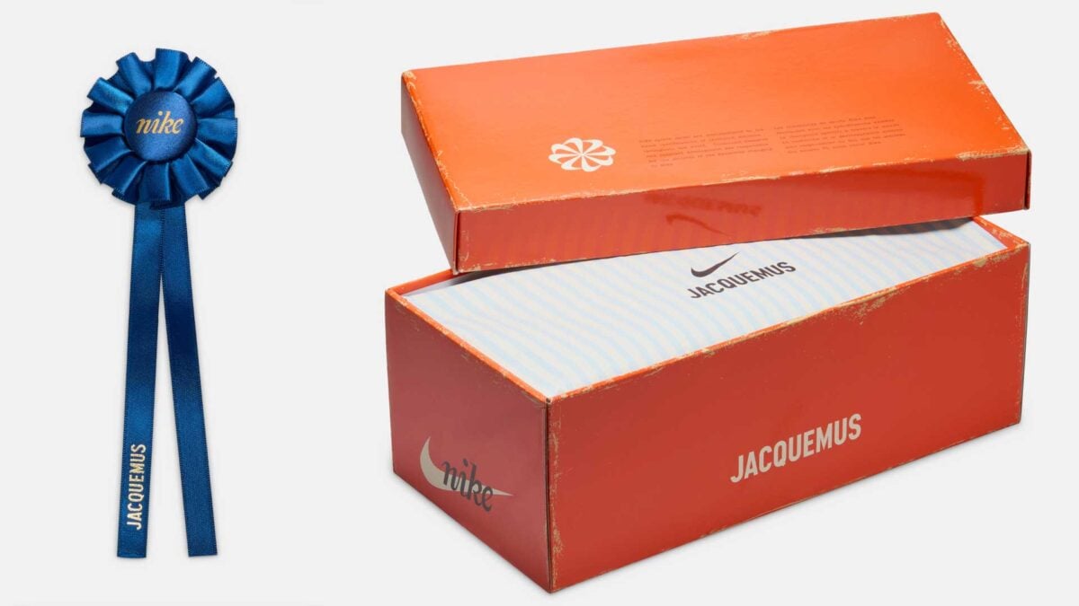 Nike x Jacquemus Moon Shoe packaging