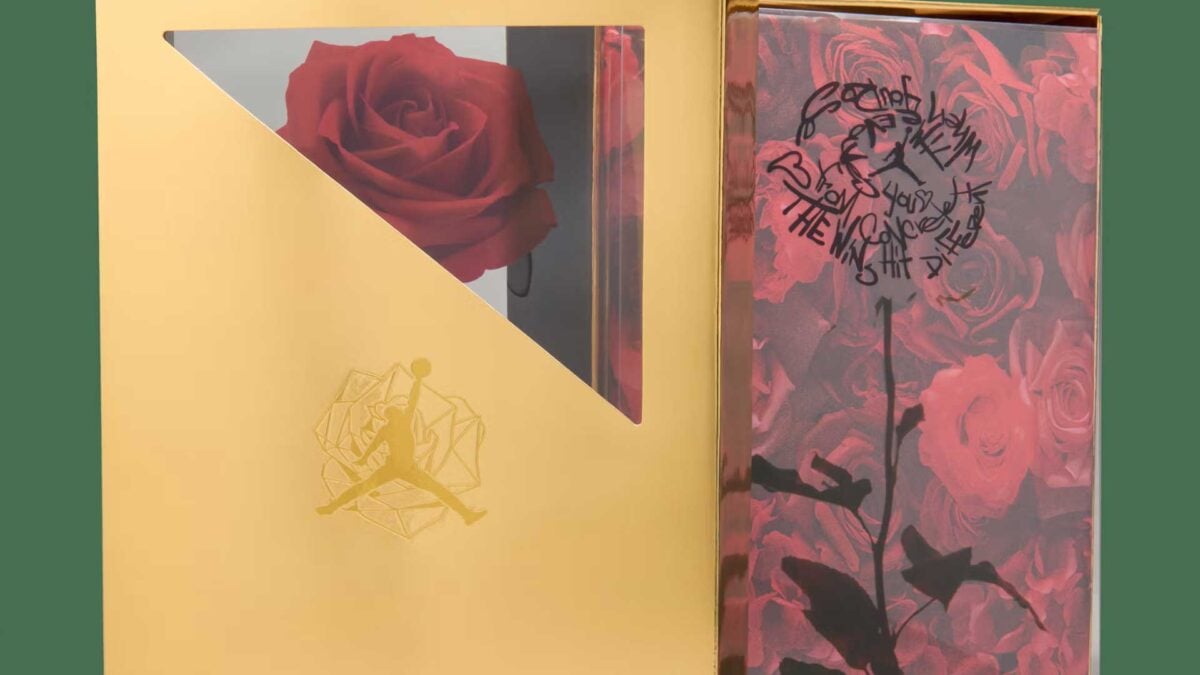 Packaging Concrete-Rose-Teyana-Taylor-Air-Jordan-3-Vines-And-Roses
