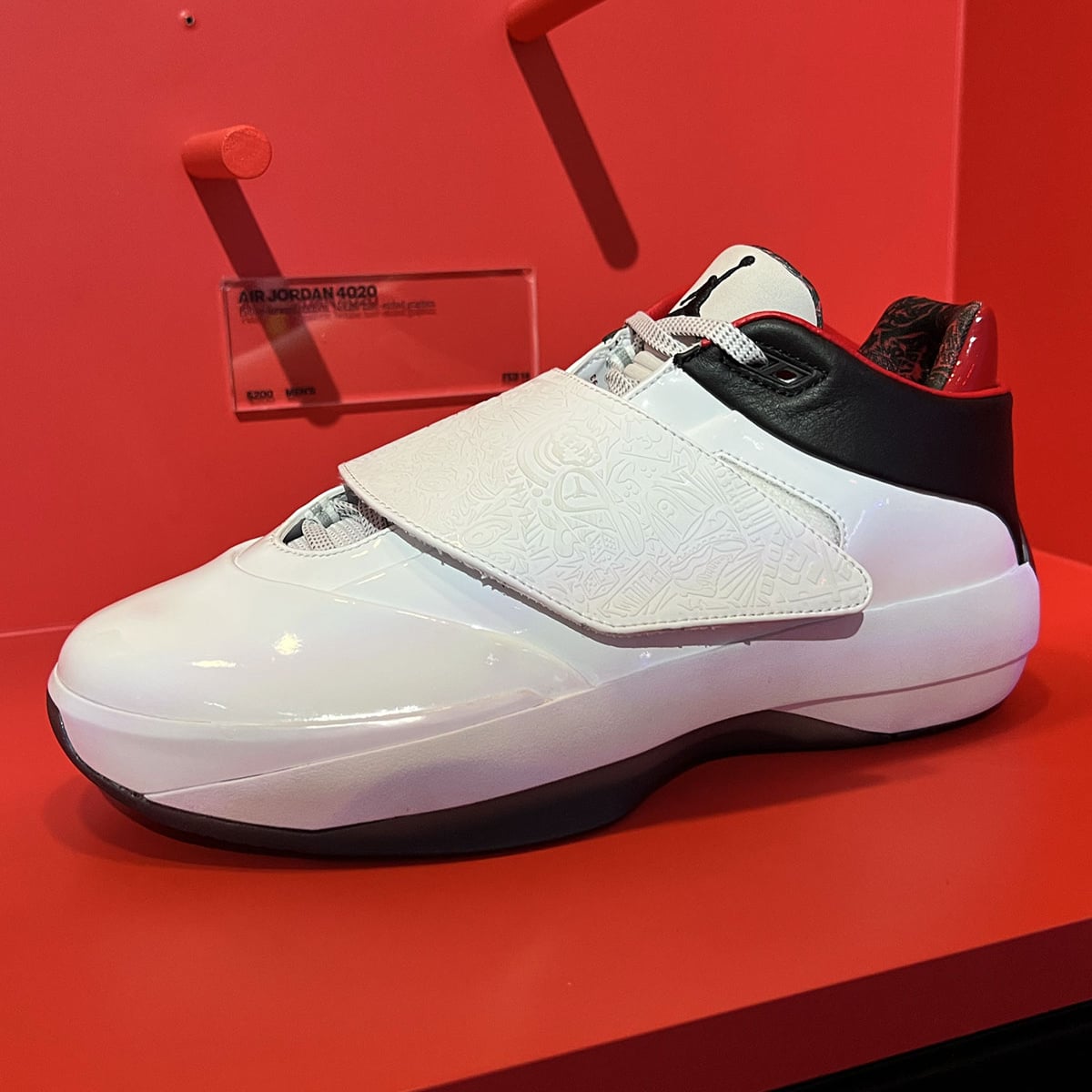 Air Jordan 40 "White/Varsity Red"