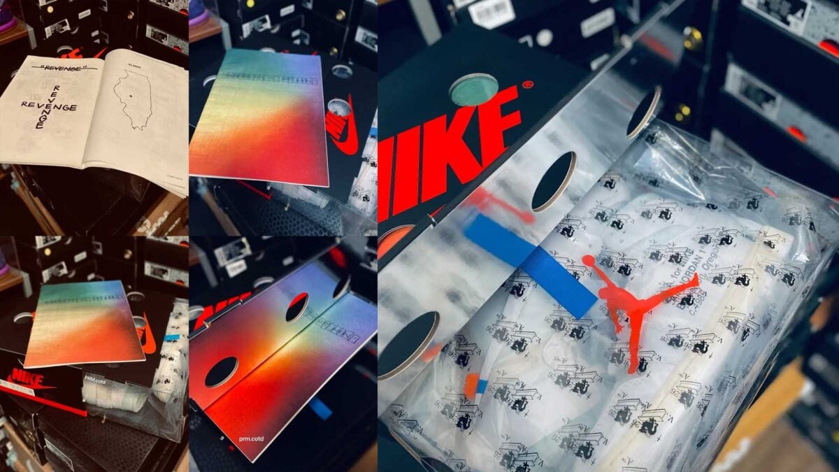 prm.cotd Packaging Virgil Abloh Archive AJ1 Alaska