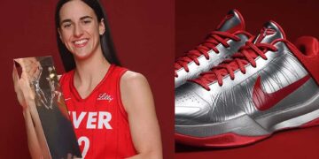 Caitlin Clark Rookie of the Year Nike Kobe 5 Protro